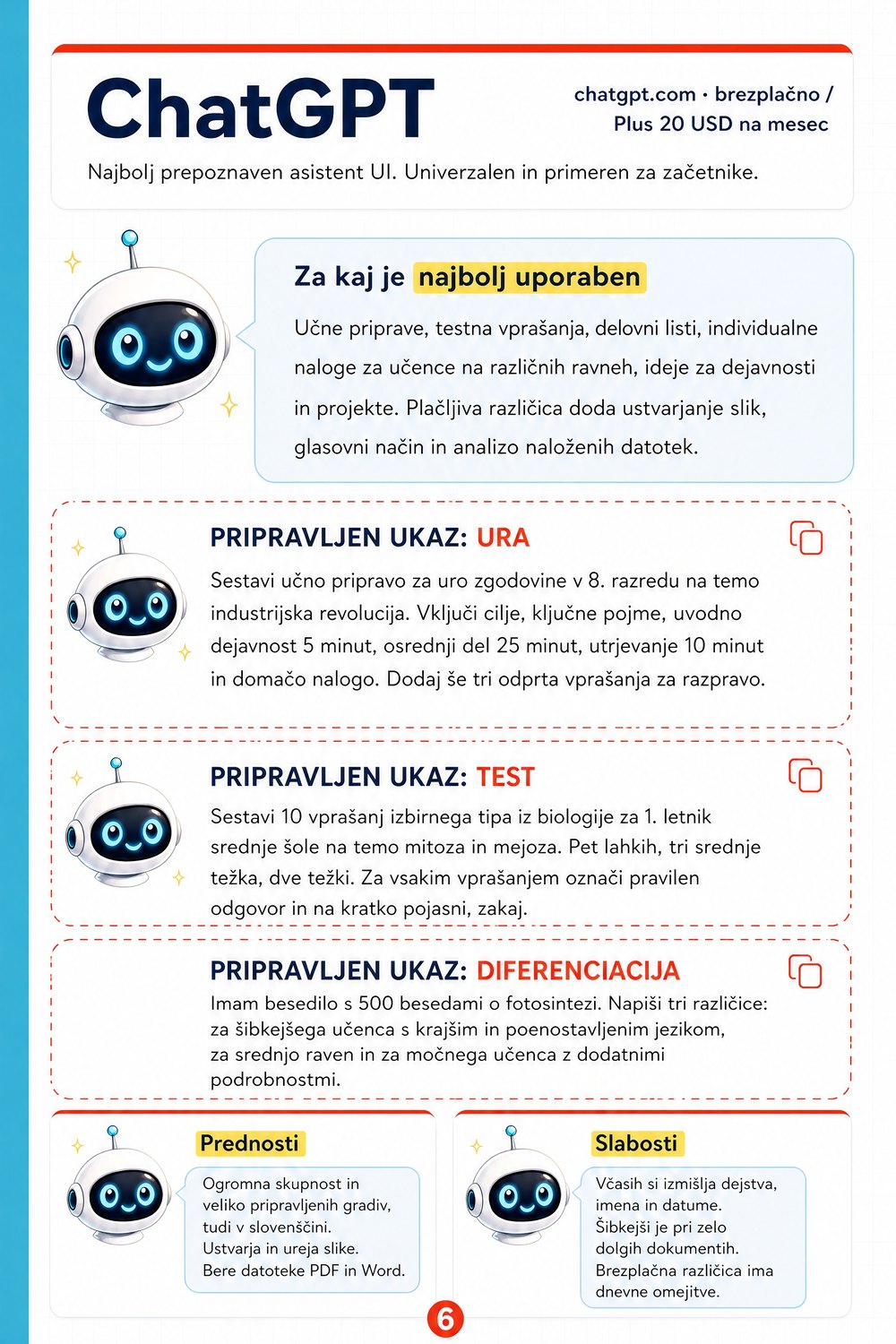 Priročnik orodij UI za učitelje — stran 3