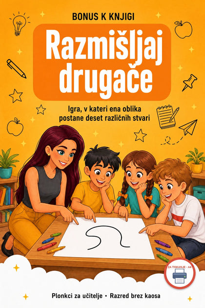 Razmišljaj drugače — naslovnica