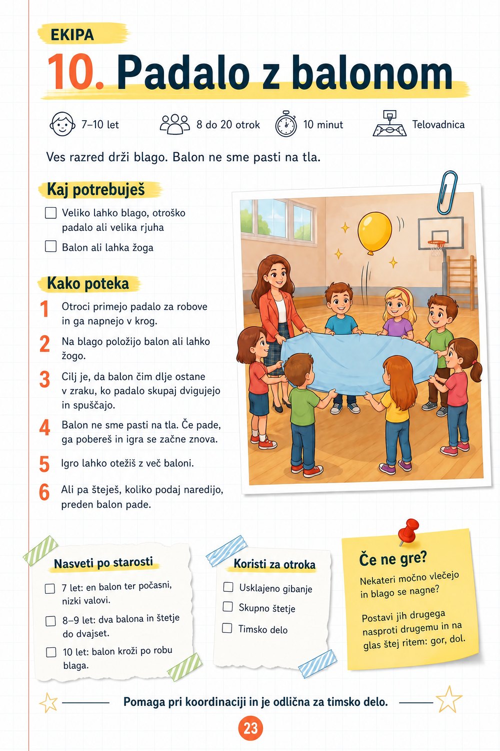 20 gibalnih in športnih iger — stran 4